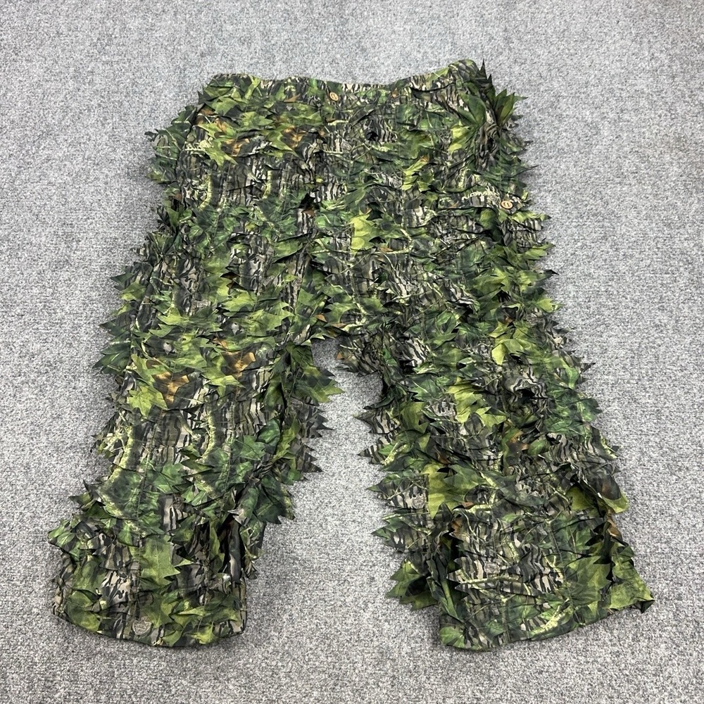 NOMAD 3D Leafy Pants Mens 2XL Mossy Oak Shadowleaf Camo Hunting Overpants